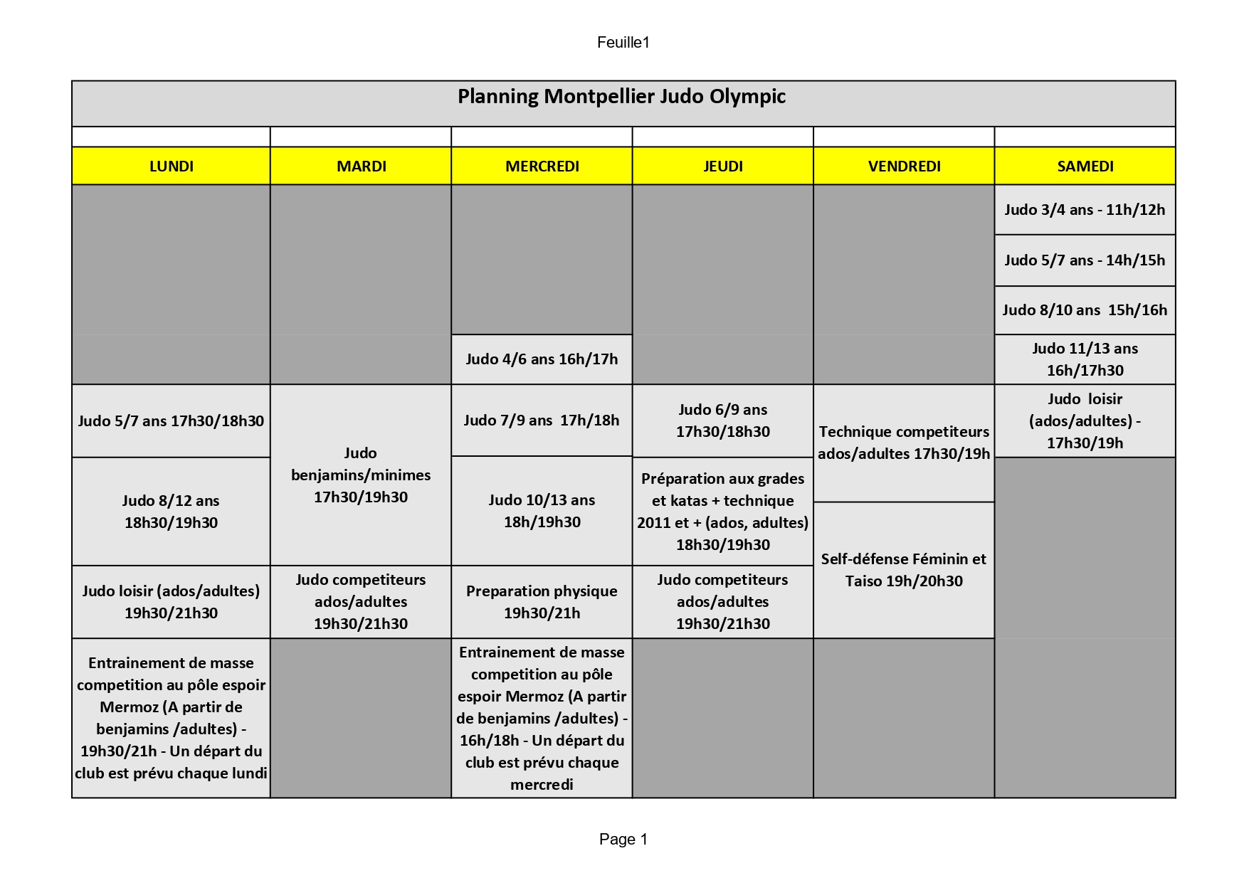 Planning